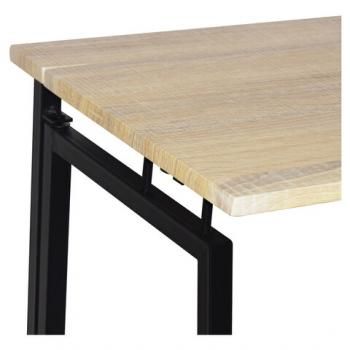 Стол на металлокаркасе BRABIX