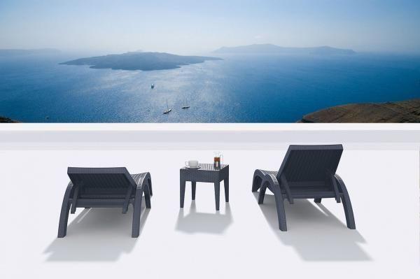 Столик плетенный для шезлонга ReeHouse GT 1009 стеклопластик