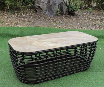 Журнальный столик из искусственного ротанга 4sis Ницца