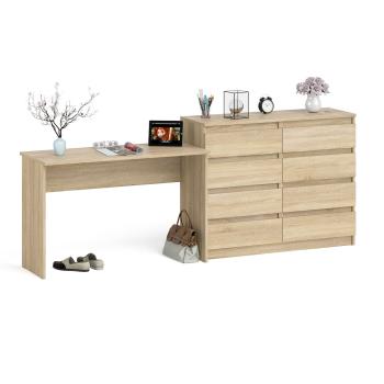 Стол письменный СВК Мори МСП1200.1 + Комод МК1200.8