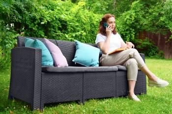 Диван трехместный B:rattan Arizona