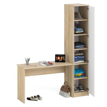 Стол письменный СВК Мори МСП1200.1 + Пенал МШ400.1