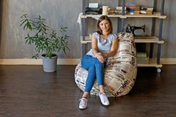 Кресло-мешок DreamBag Груша XL (3 категория, Велюр)