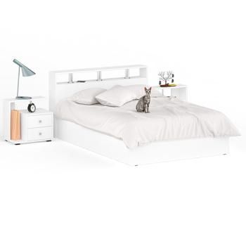 Кровать СВК Камелия 1400 + две тумбы