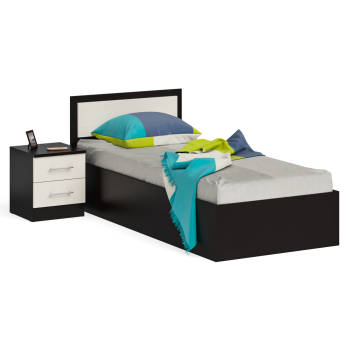 Кровать СВК Фиеста 0900 + тумба