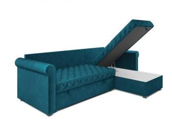 Угловой диван Mebel-ars Берлин вельвет (бархат)