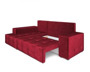 Угловой диван Mebel-ars Монреаль Левый угол вельвет (бархат)