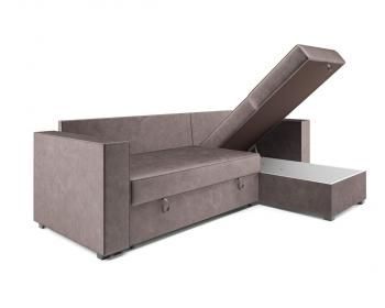 Угловой диван Mebel-ars Рим вельвет (бархат)