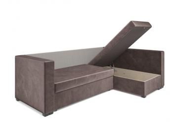 Угловой диван Mebel-ars Мансберг вельвет (бархат)