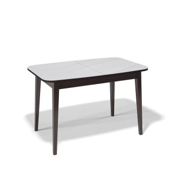 Венге/стекло белое сатин