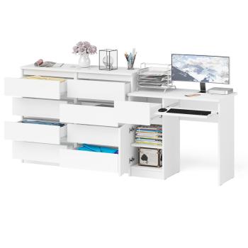 Стол компьютерный СВК Мори МС-1 левый + Комод МК1200.8