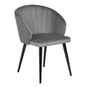 Темно-серый с жаккардом