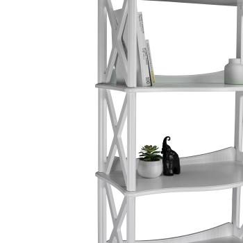 Этажерка Мебелик Джульетта-4 широкая