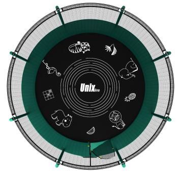 Батут UNIX Line SUPREME GAME 14 ft