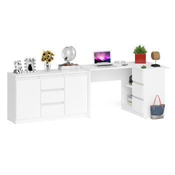 Стол компьютерный СВК Мори МС-16 правый + Комод МК1200.3