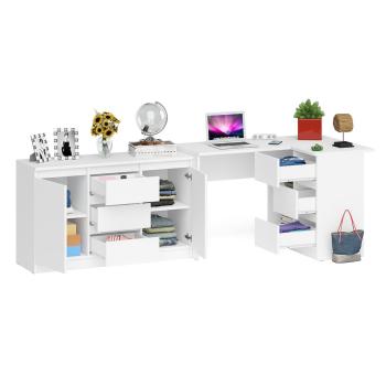 Стол компьютерный СВК Мори МС-16 правый + Комод МК1200.3