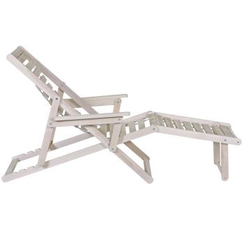 Шезлонг с подлокотниками Мебелик