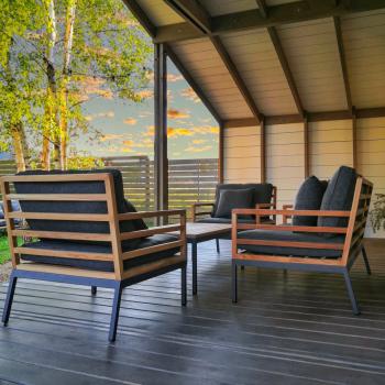 Лаунж зона Ideal Patio EGMONT с двухместным диваном