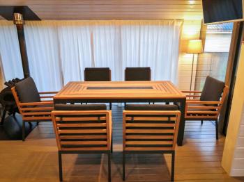 Обеденная группа Ideal Patio EGMONT стол тик 180