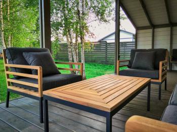 Лаунж зона Ideal Patio EGMONT с трехместным диваном