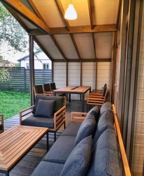 Лаунж зона Ideal Patio EGMONT с трехместным диваном