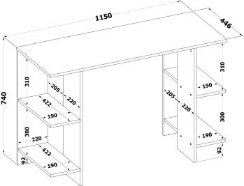 Стол письменный Сокол СПМ-28
