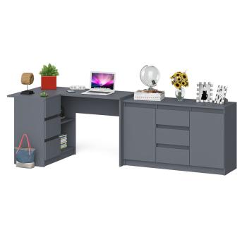Стол компьютерный СВК Мори МС-16 левый + Комод МК1200.3