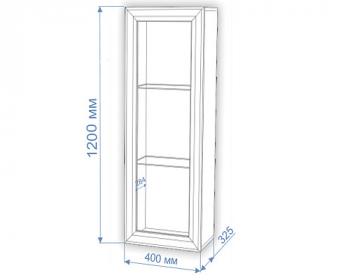 Полка вертикальная Мэрдэс ПНВ-ФС