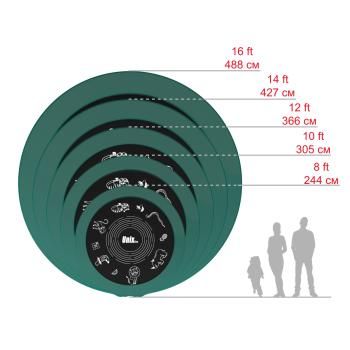 Батут UNIX Line SUPREME GAME 8 ft