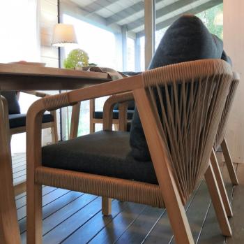 Обеденная группа Ideal Patio LEONOREN стол тик 180