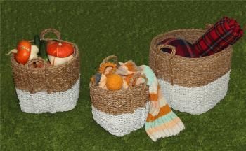 Набор плетеных корзин RB BDH-164 (3 шт.)