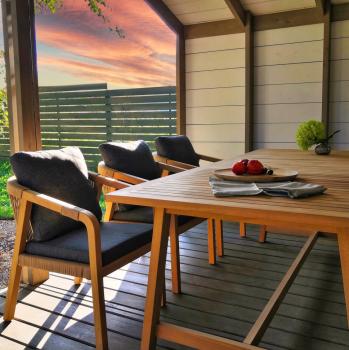 Обеденная группа Ideal Patio LEONOREN стол тик 220