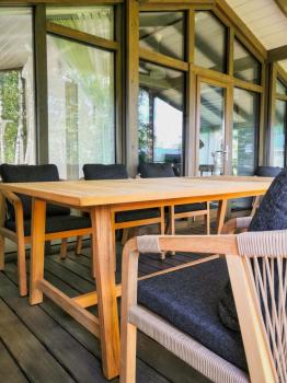 Обеденная группа Ideal Patio LEONOREN стол тик 220