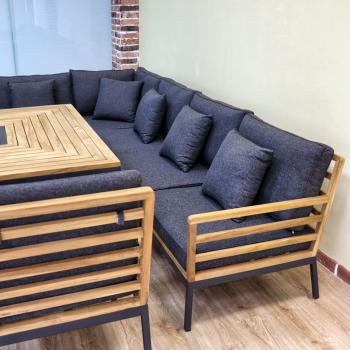 Обеденная группа Ideal Patio EGMONT угловая со столом 140х140