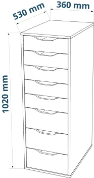 Комод Гуд Лакк Ингар 8