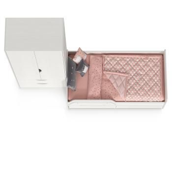 Кровать с ящиками Mobi Уна 11.22 + 13.327 Шкаф для одежды