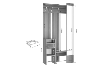 Прихожая Мебельсон Агата