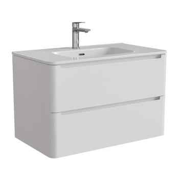 Тумба с умывальником подвесная IDDIS Edifice 80 см