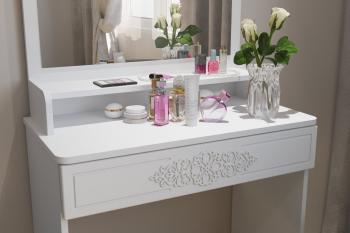 Туалетный столик с зеркалом Компасс (Compass) Ассоль Лайт ТСН-1