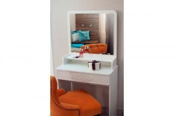 Туалетный столик с зеркалом Компасс (Compass) Ассоль Лайт ТСН-1