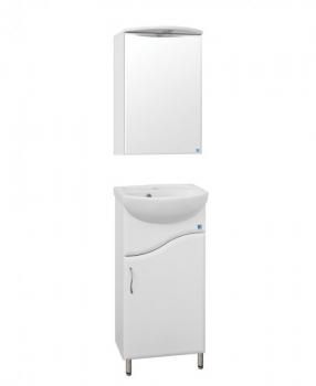 Тумба с раковиной Style Line Эко Волна 2 + Умывальник Азов 40