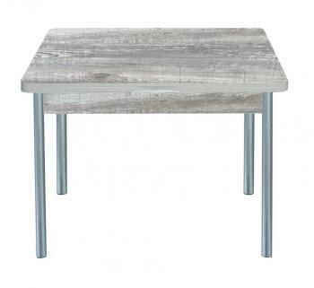 Бетон пайн темный /Опора № 2-круглая серебристый металлик