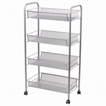 Этажерка (тележка) BRABIX офисно-бытовая 4 яруса