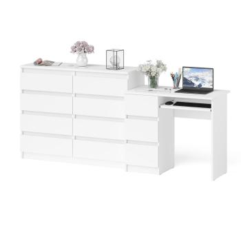 Стол компьютерный СВК Мори МС-6 левый + Комод МК1200.8