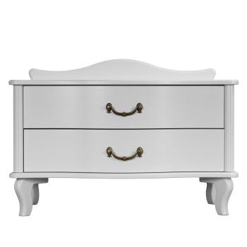 Тумбочка Мебелик Джульетта широкая 2 ящика