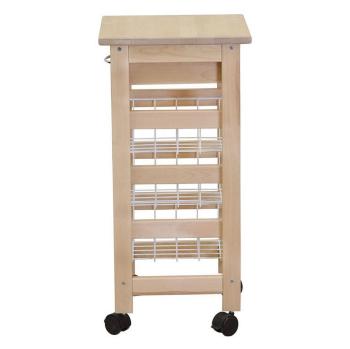 Тумба с ящиком и корзинами Мебелик