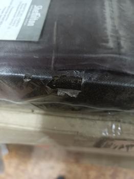 Банкетка складная SHT-FO3 Коричневая ткань (У)