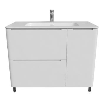 Тумба с умывальником напольная IDDIS Edifice 100 см