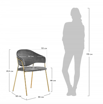 Стул BRADEXHOME Avatar