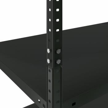 Стеллаж металлический Brabix ГРАФИТ MS KD-180/40-5